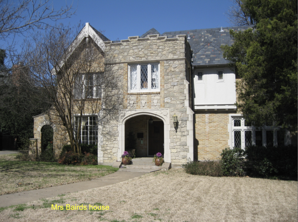 Mrs Baird's House